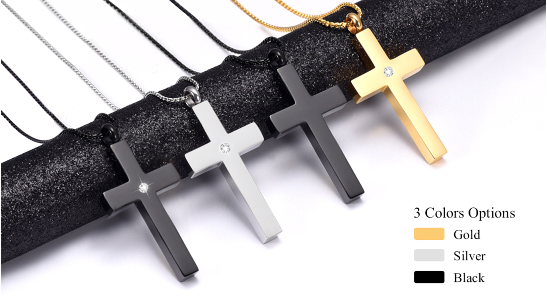 OPPJB Collier De Crémation Pour Cendresurne Cendres Souvenir Cristal