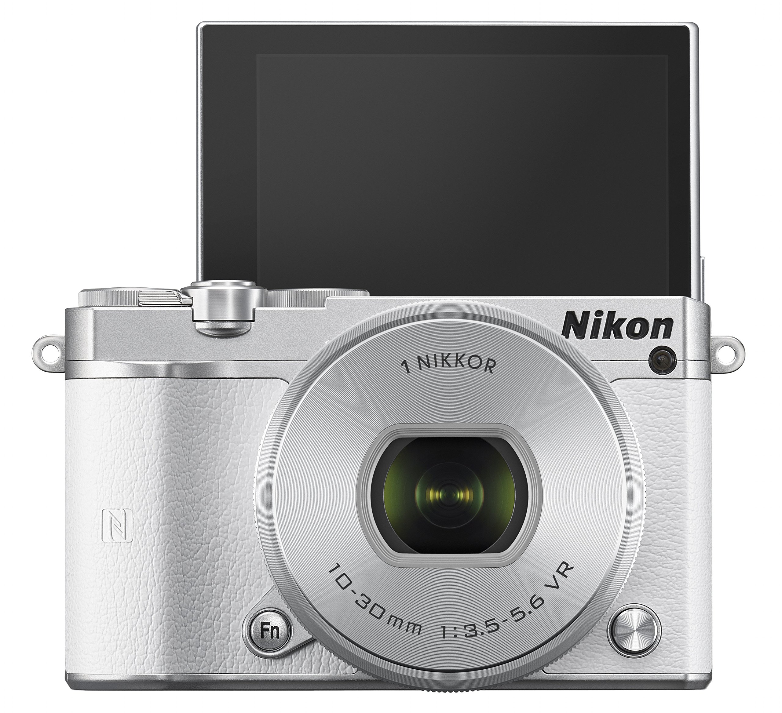 Nikon 1 J5 Compact System Camera - White (20.8 MP, 10 - 30 mm PD