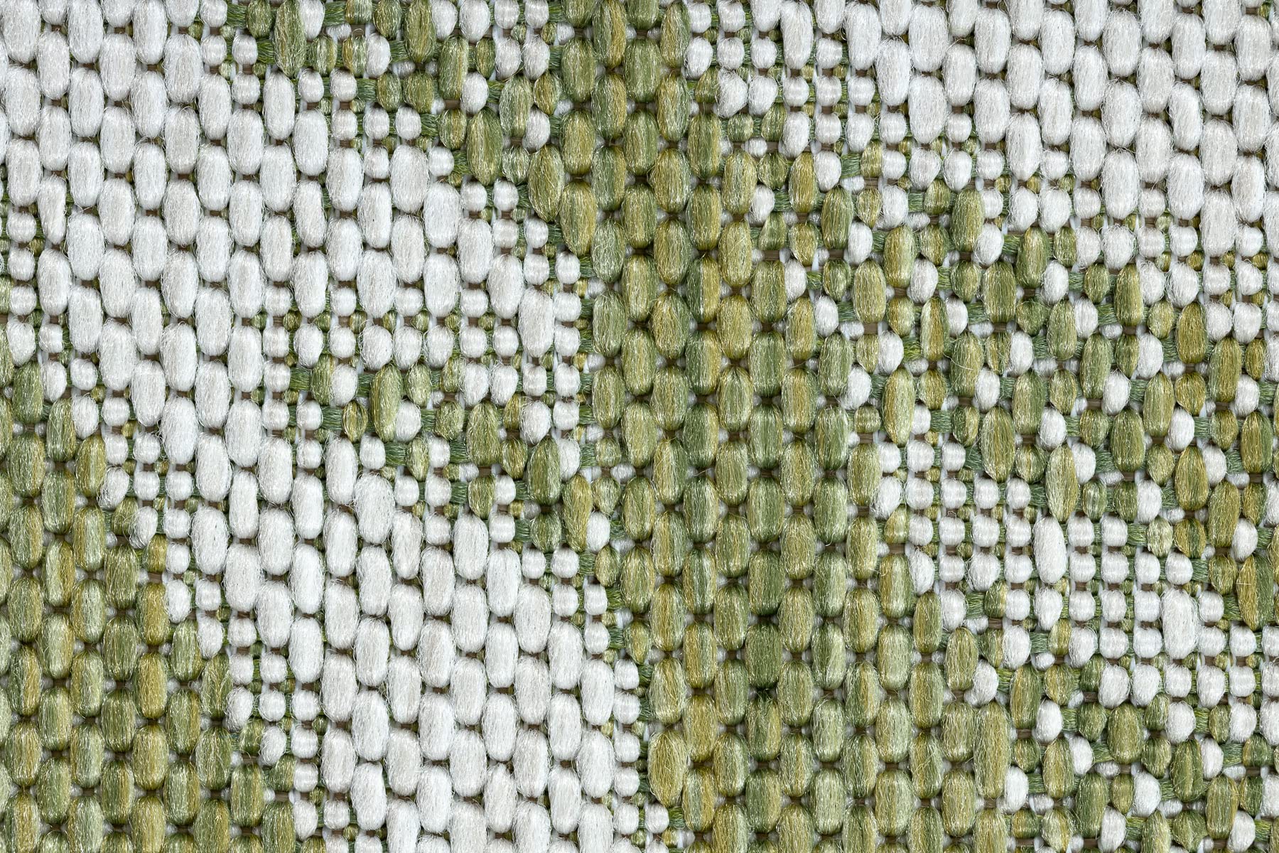 rugsx Tapis SISAL SION Intérieur & Extérieur, Haute qualité, Tissage à Plat, pour Chambre/terrasse/Balcon, Feuilles de Palmier, Tropical, tissé à Plat écru/Vert 80x150 cm