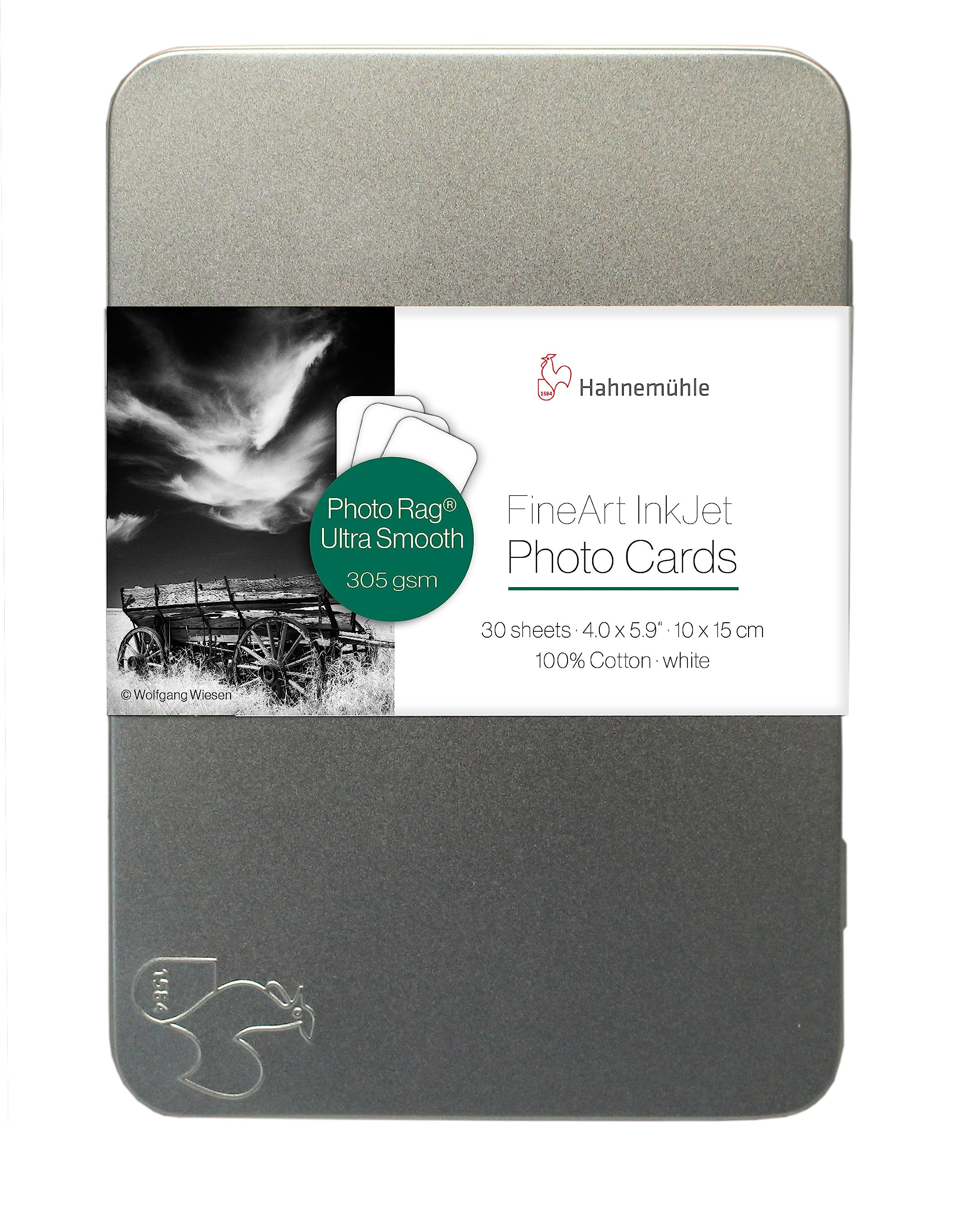 Hahnemuhle Photo Cards Photo rag Ultra Smooth 305gsm 10x15cm 30 Sheets