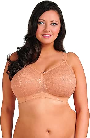 Goddess Women's Rose Soft Cup Bra, Nude, 48G at Amazon Women’s Clothing