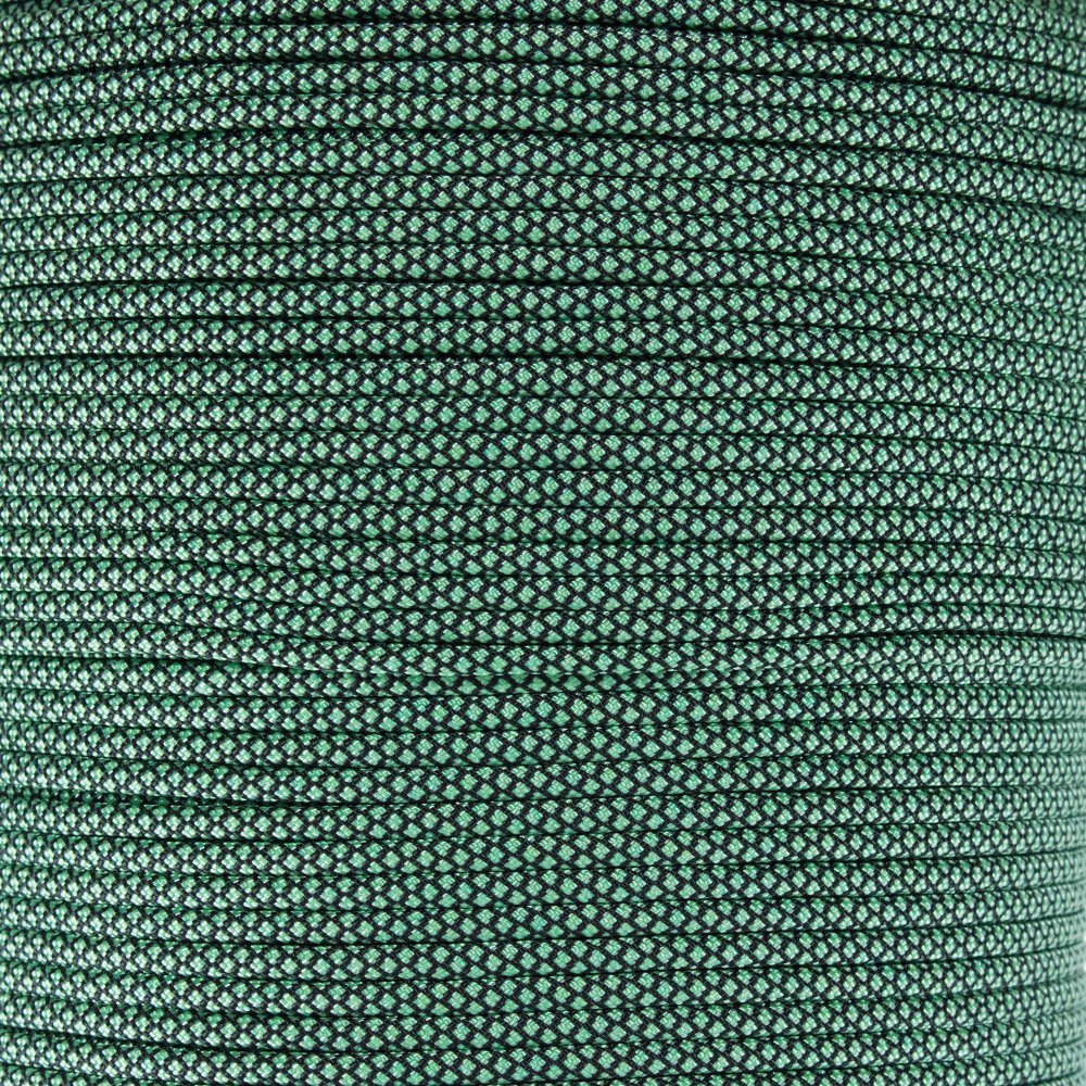 Paracord Planet 10 Foot Hanks of 550 Type III 7 Strand Paracord (Mint Diamonds 10 Feet)