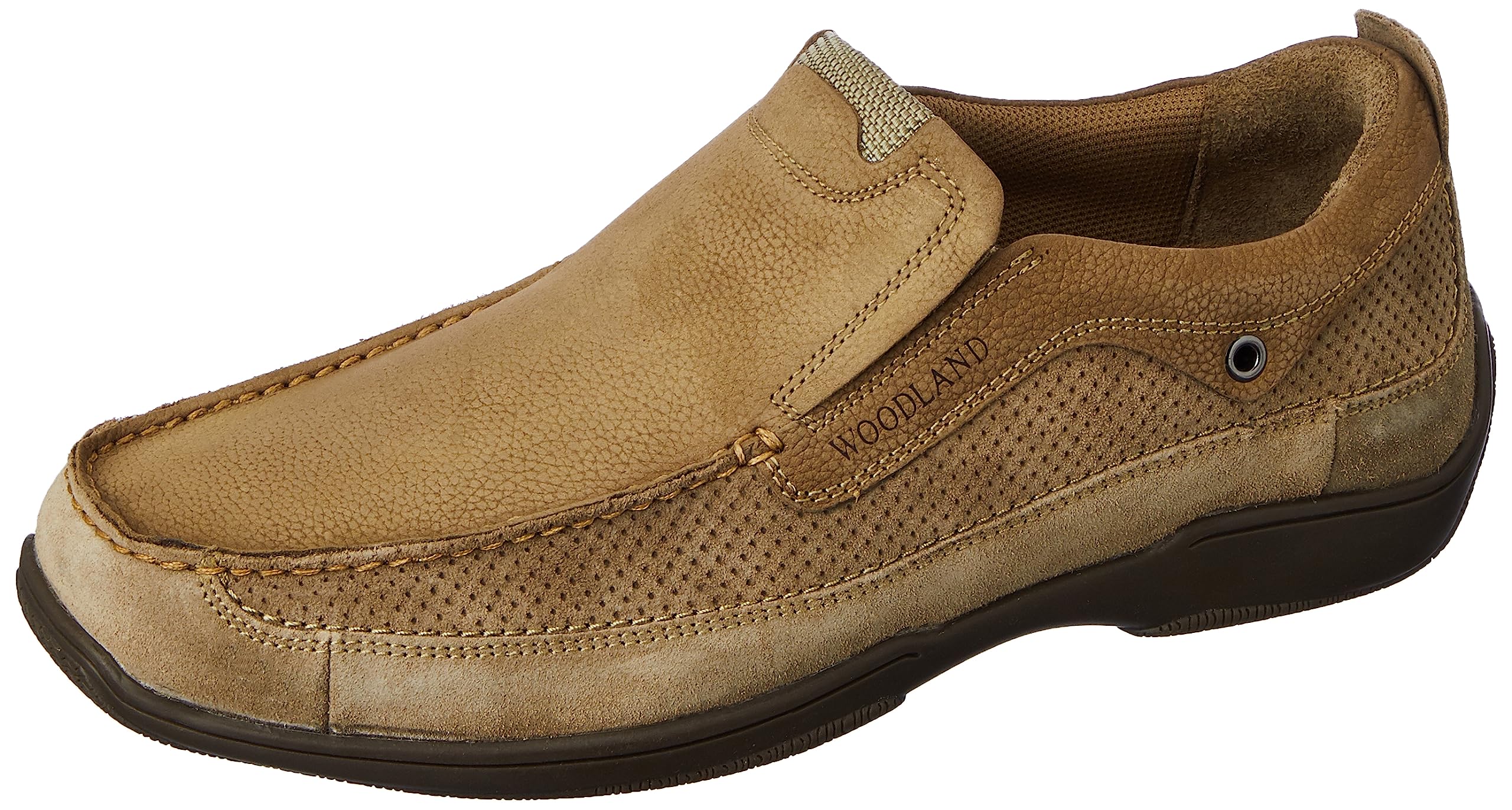 Woodland Mens Dubai Khaki Leather Casual Shoe-7 UK (41 EU) (OGC 4064121) (B0C4TB7G7J) Amazon Price History, Amazon Price Tracker