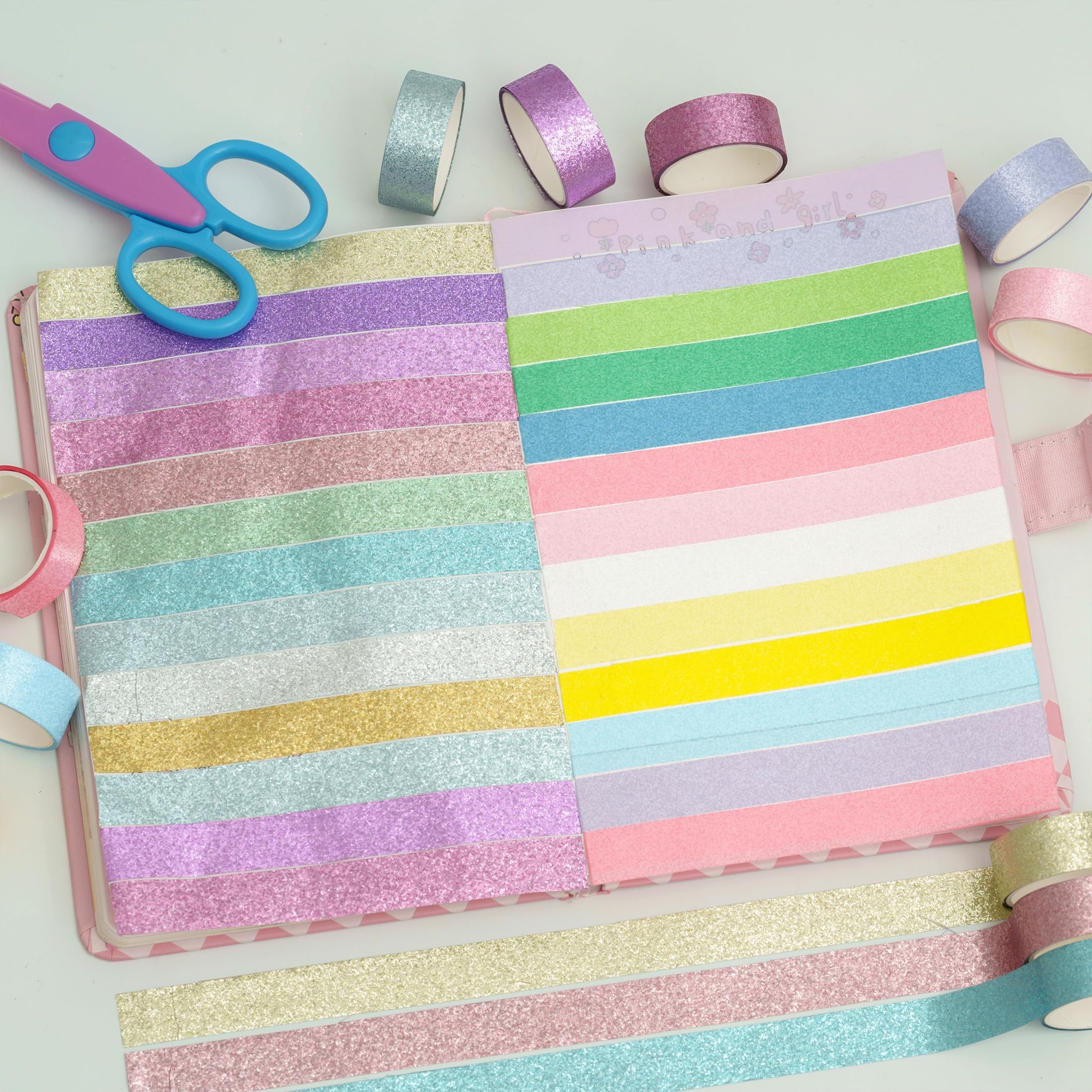 Demarkt 10 Rouleaux Washi Tape, Bricolage Décoratif Adhésif