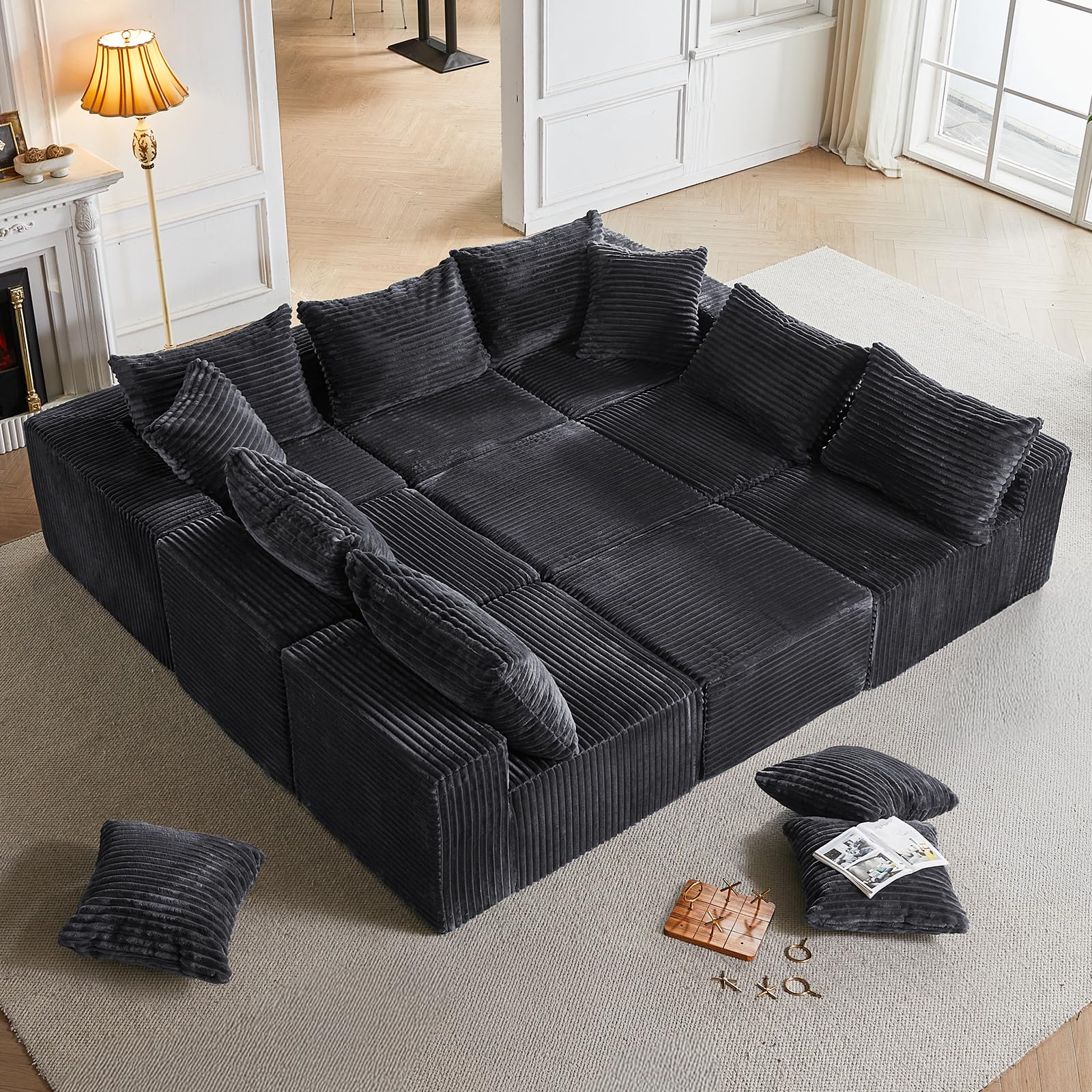 MODNEST 9 Seater Cloud Couch