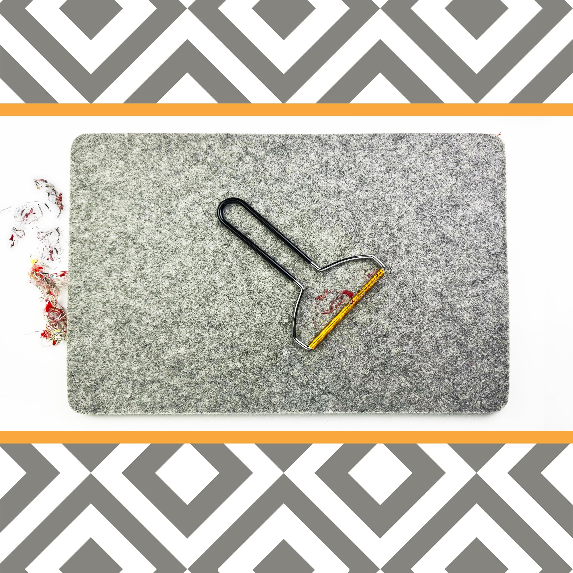 Savina Wollmatten-Reiniger Set - Fusselentferner Für Teppiche, Sofa & Polster