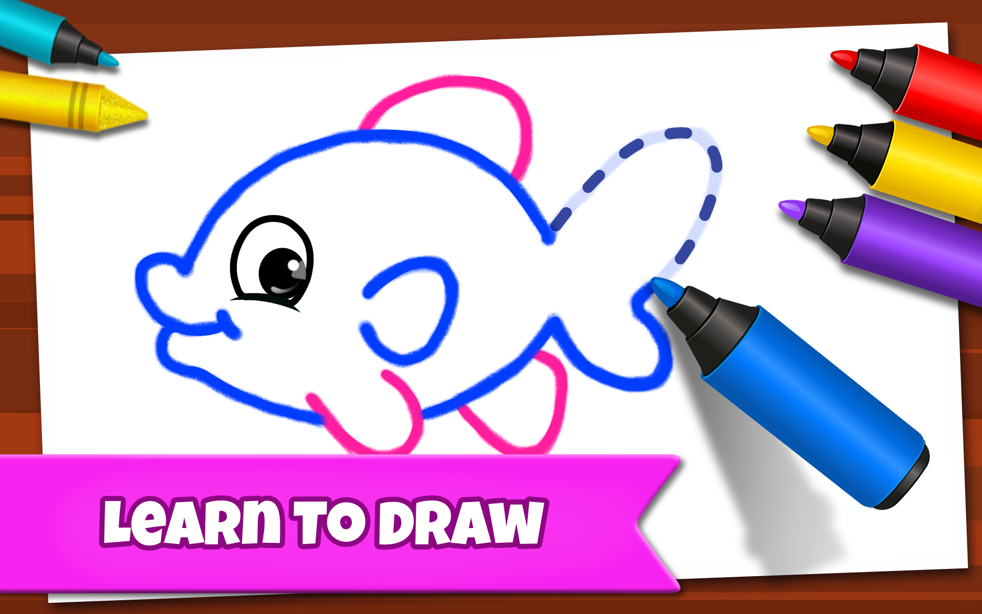Drawing Games Draw & Color For Kids App on the Amazon Appstore