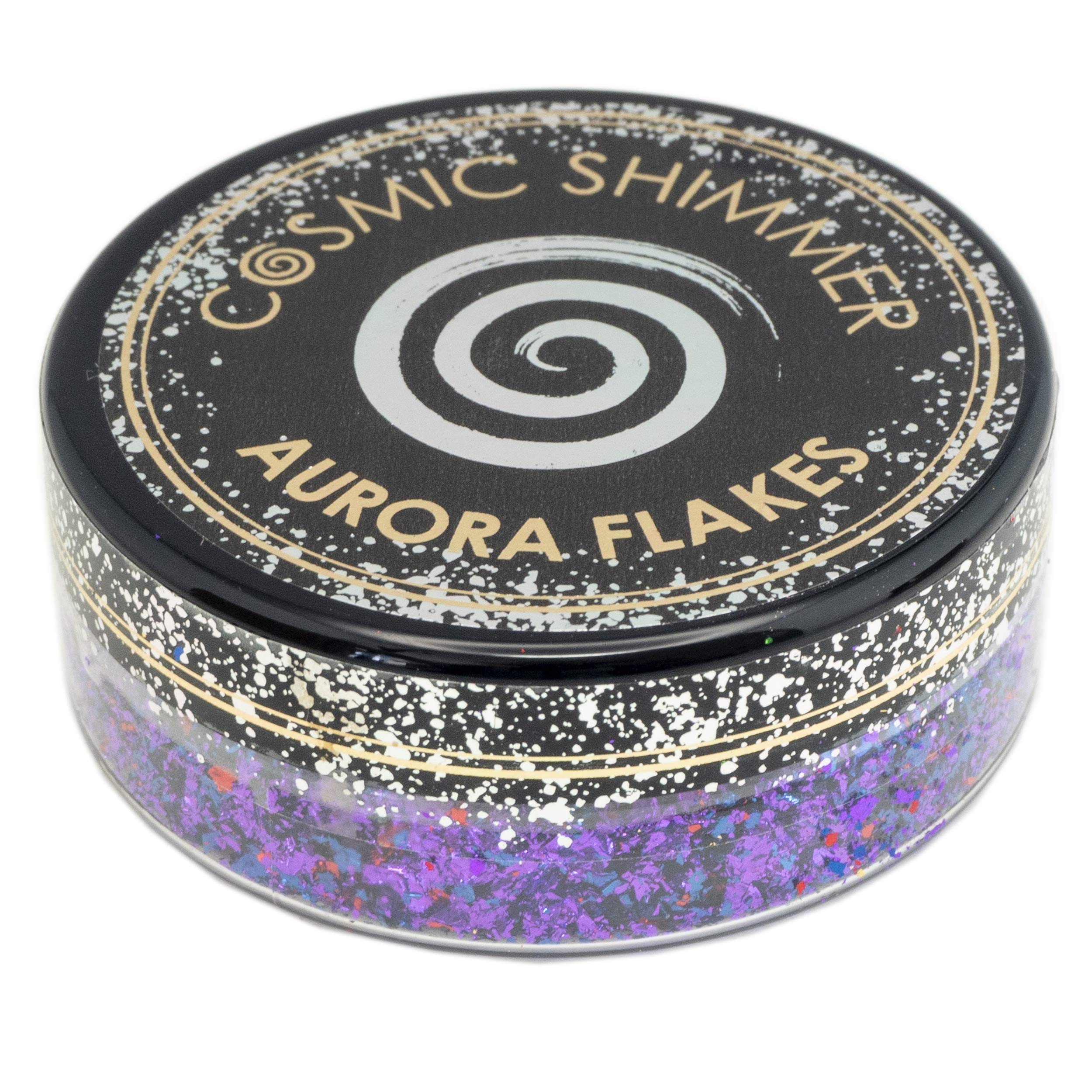 Cosmic Shimmer Aurora Flakes-Passion Pop, 50 ml