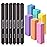 TsMADDTs Nail Files and Buffers, Professional Manicure Tools Kit Rectangular Art Care Buffer Block Tools 100 180 Grit 12PCS(Black)