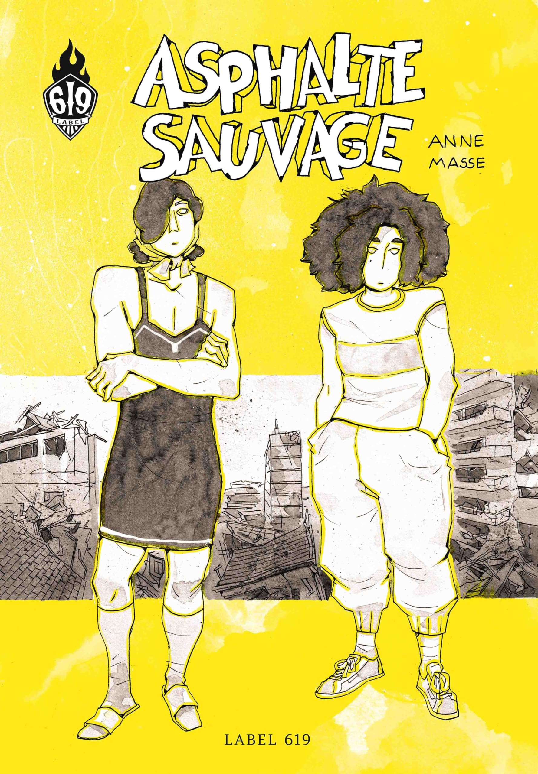 Asphalte sauvage - Anne Masse - Rue De Sevres - broché - Comics