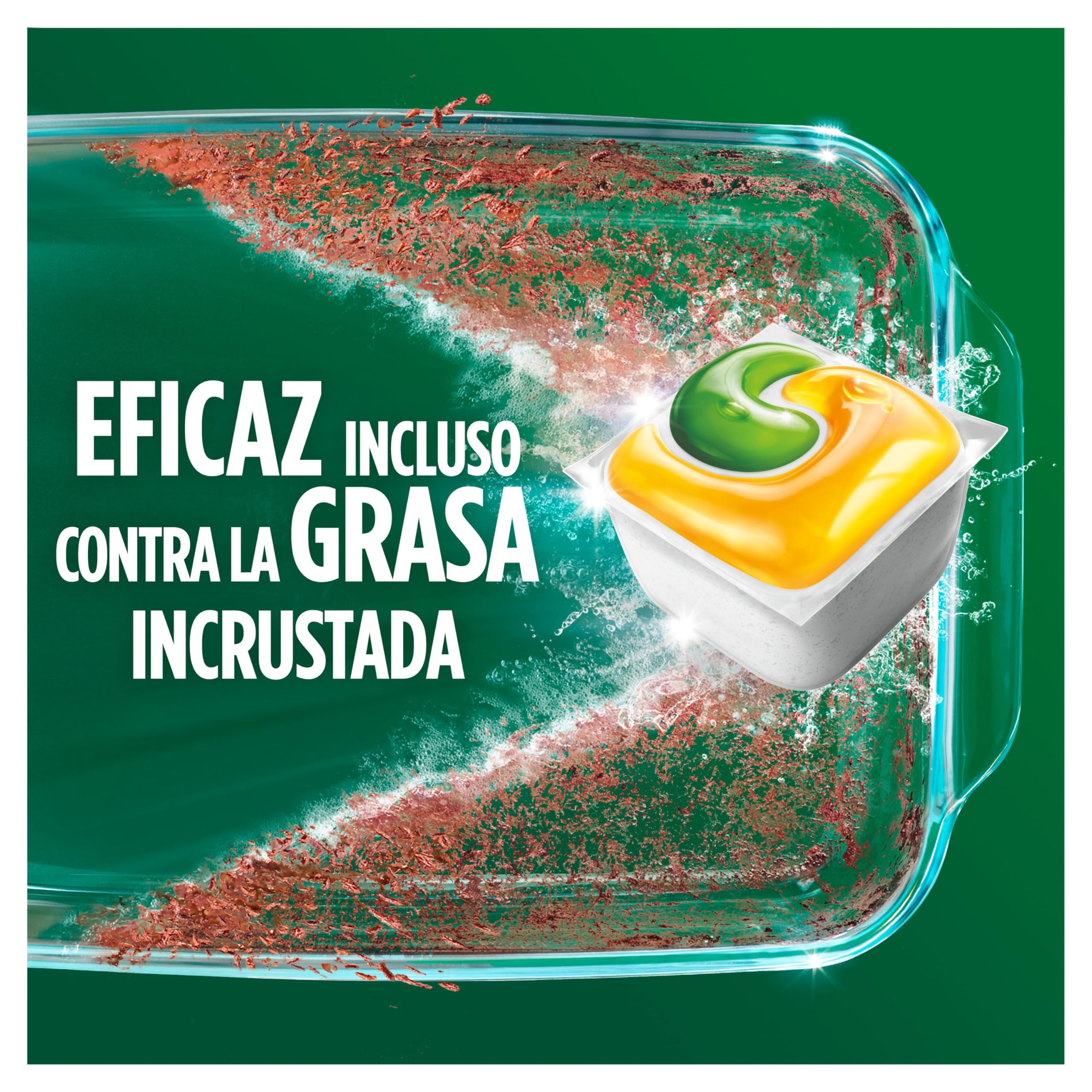 Fairy Original Todo En Uno Cápsulas De Lavavajillas Limón, 100 Cápsulas
