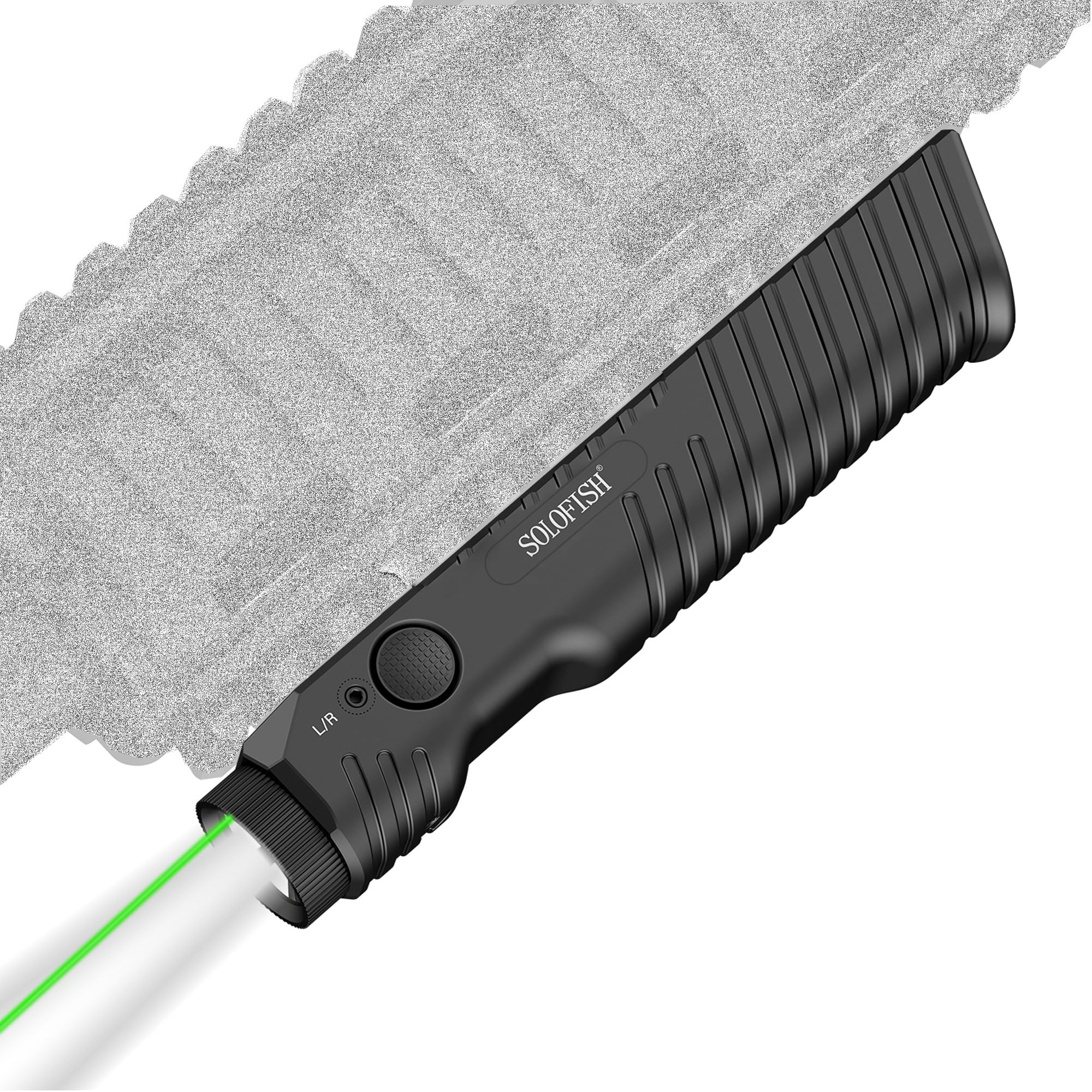 Amazon.com: SOLOFISH 1450 Lumens Tactical Flashlight with Green