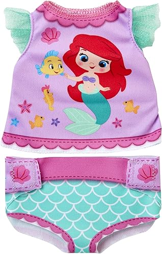Ropa y accesorios para muñecas de bebé, paquete de accesorios de pañales Ariel inspirado en Disney's The Little Mermaid! Incluye camiseta para disponible en Yaxa Costa Rica