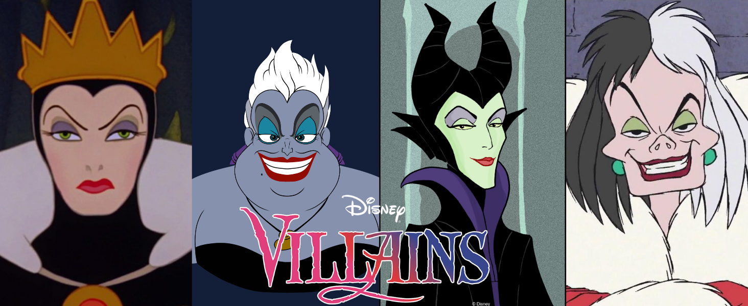 Amazon.com: Open Road Brands Disney Villains Line-Up Gallery