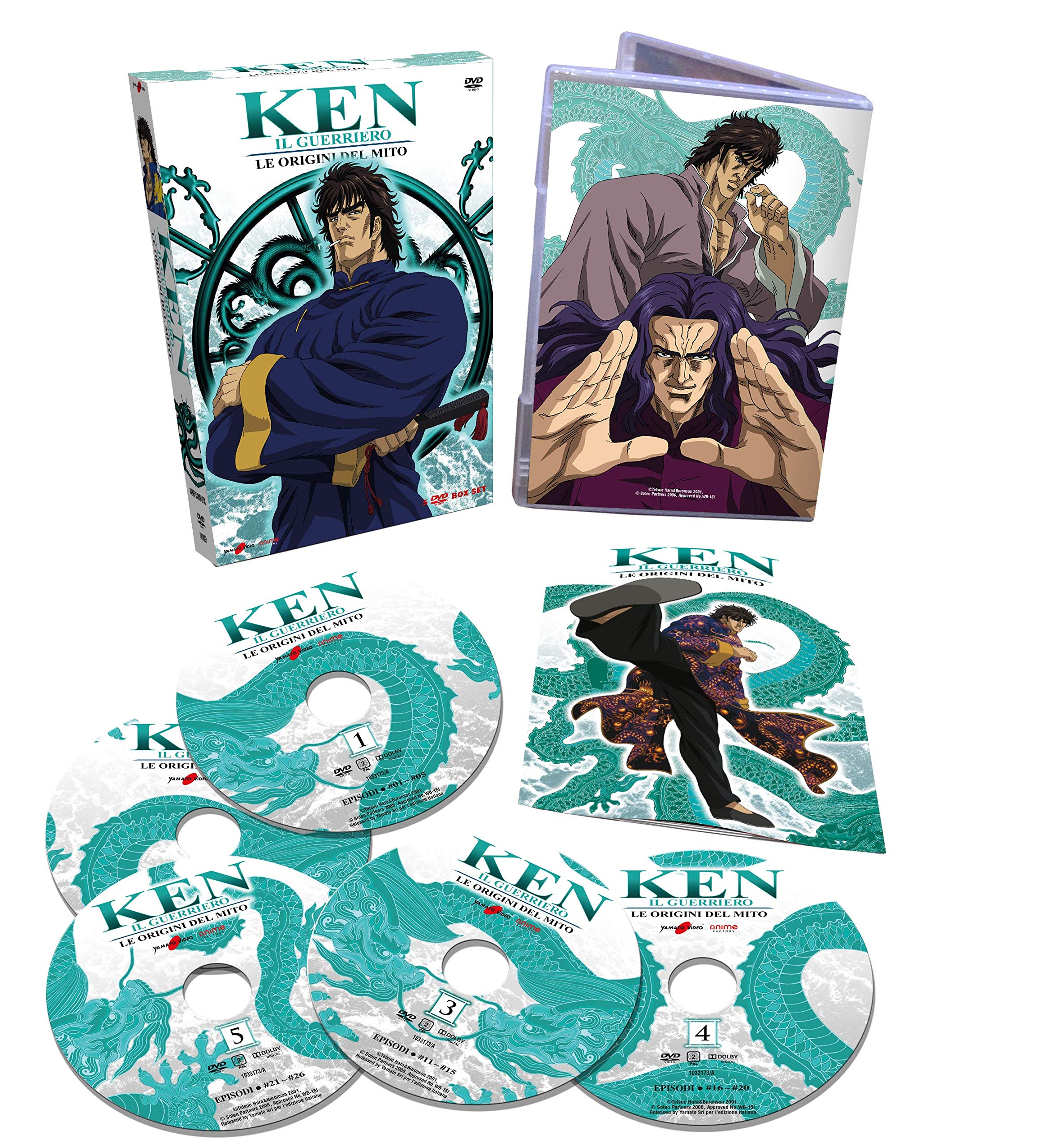 Ken Il Guerriero Le Origini del Mito Collectors Edition 5 DVD