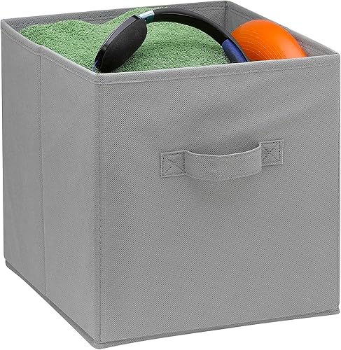 Miniatura 3 de Cubos de almacenamiento plegables  6 unidades  estos cubos decorativos de tela para almacenamiento son plegables y grandes organizadores para