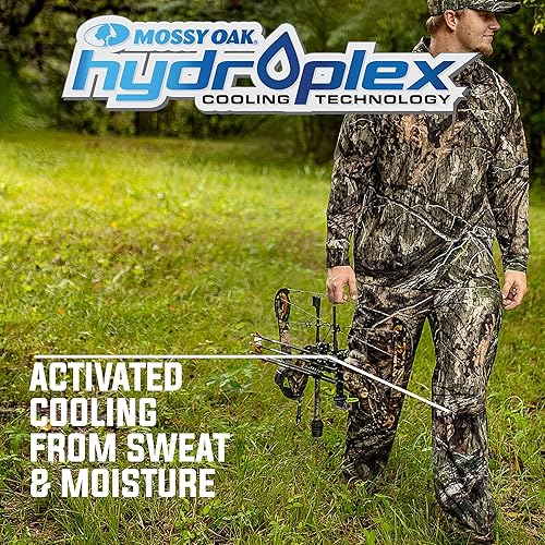 Miniatura 7 de Mossy Oak Pantalones de caza de camuflaje ligeros para hombre Tibbee