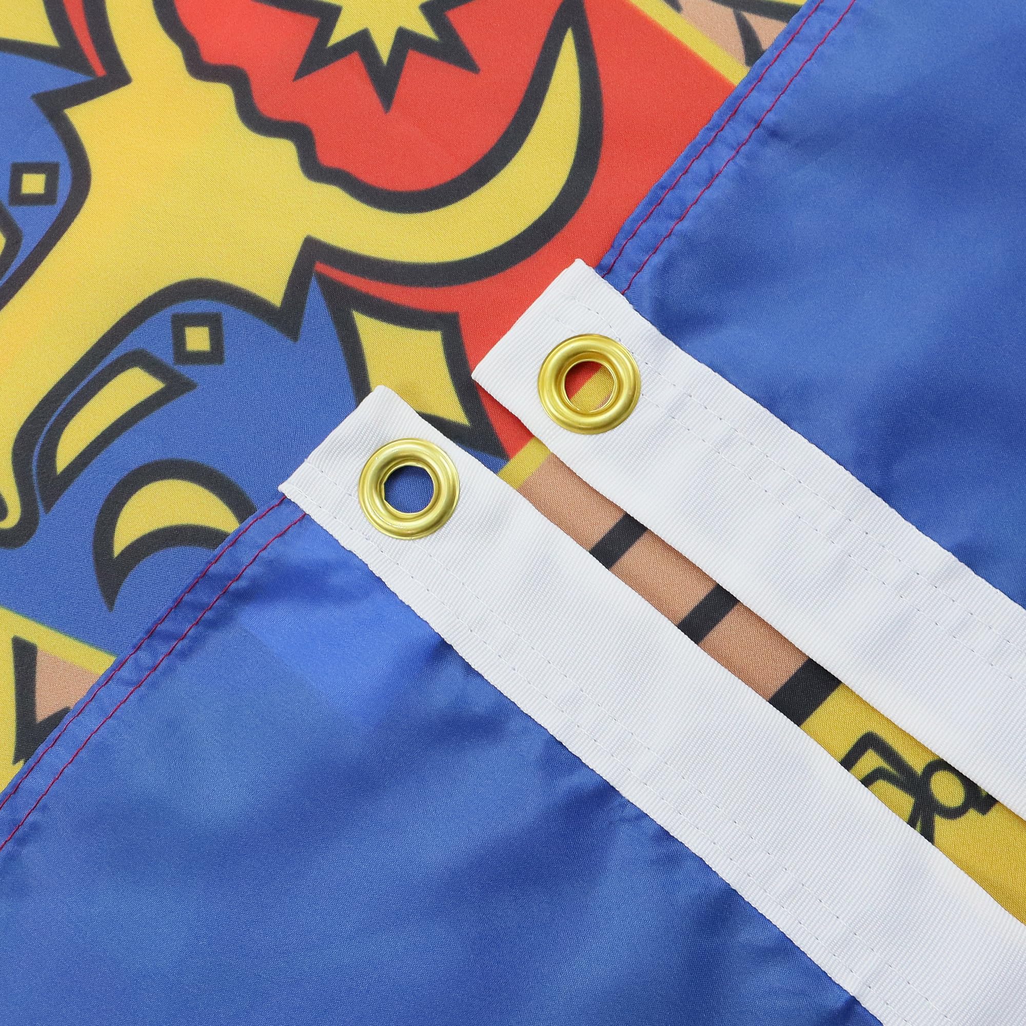 AZ FLAG Flaga Mołdawii - 100D poliester Mołdawski baner z dwoma metalowymi przelotkami - odporny na blaknięcie - żywe kolory - 3 stopy x 5 stóp - 150 x 90 cm