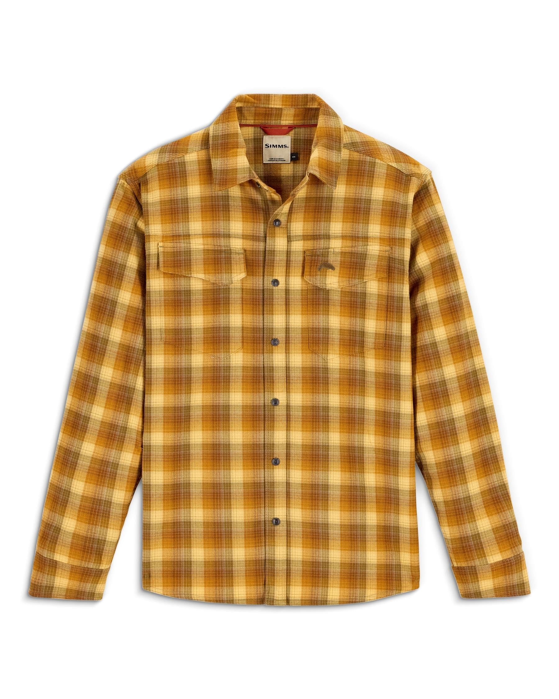 Simms Men's Gallatin Flannel Ls Shirt