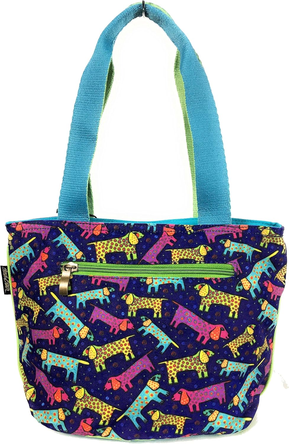 Laurel Burch Canine Family Medium Tote Bag