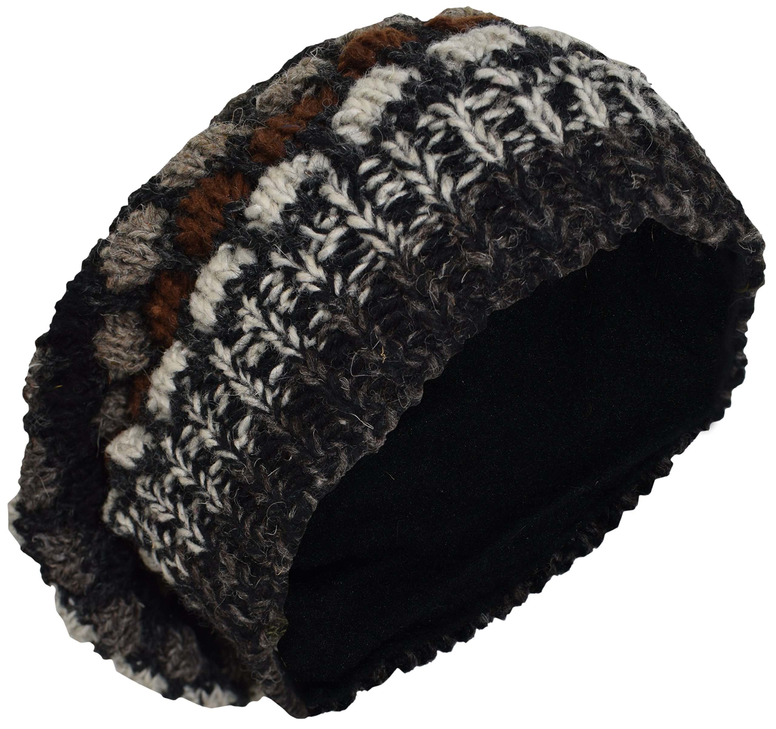 Gheri Men's G Heri Woolen Knitted Fleece Lined Multicoloured Beanie Hats