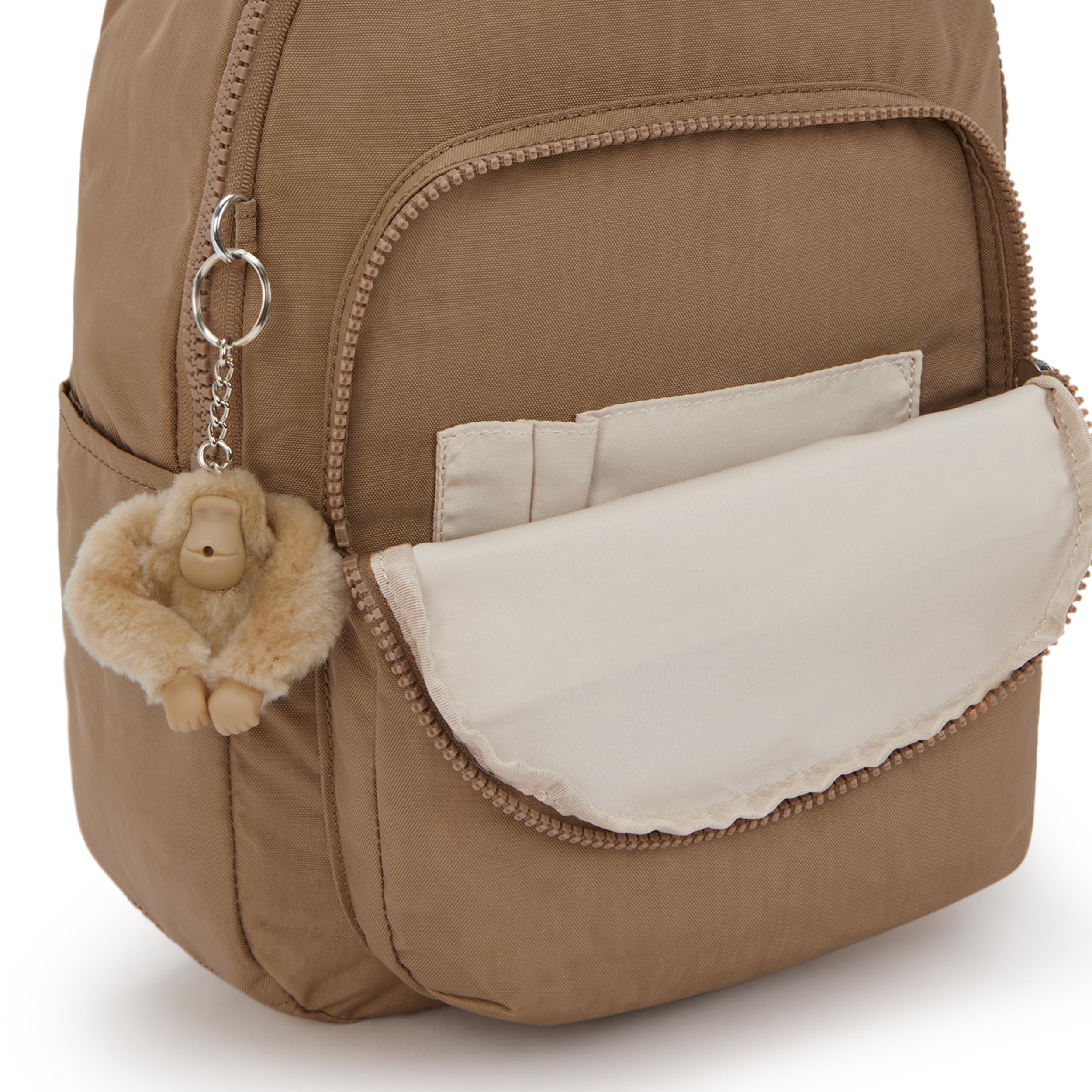 Kipling Seoul S Torba listonoszka unisex dla dorosłych, Wczesna opalenizna, 10''L x 13.75''H x 6.25''D, Kipling Plecak damski Seoul S
