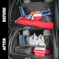 Vista 5 de CURT 18425 Pakka Cargo Caddie SUV Trunk Organizer, 34" x 14" Collapsible Storage Tray, Seat Back Mounted Cargo Carrier, 50 lb Capacity for Groceries