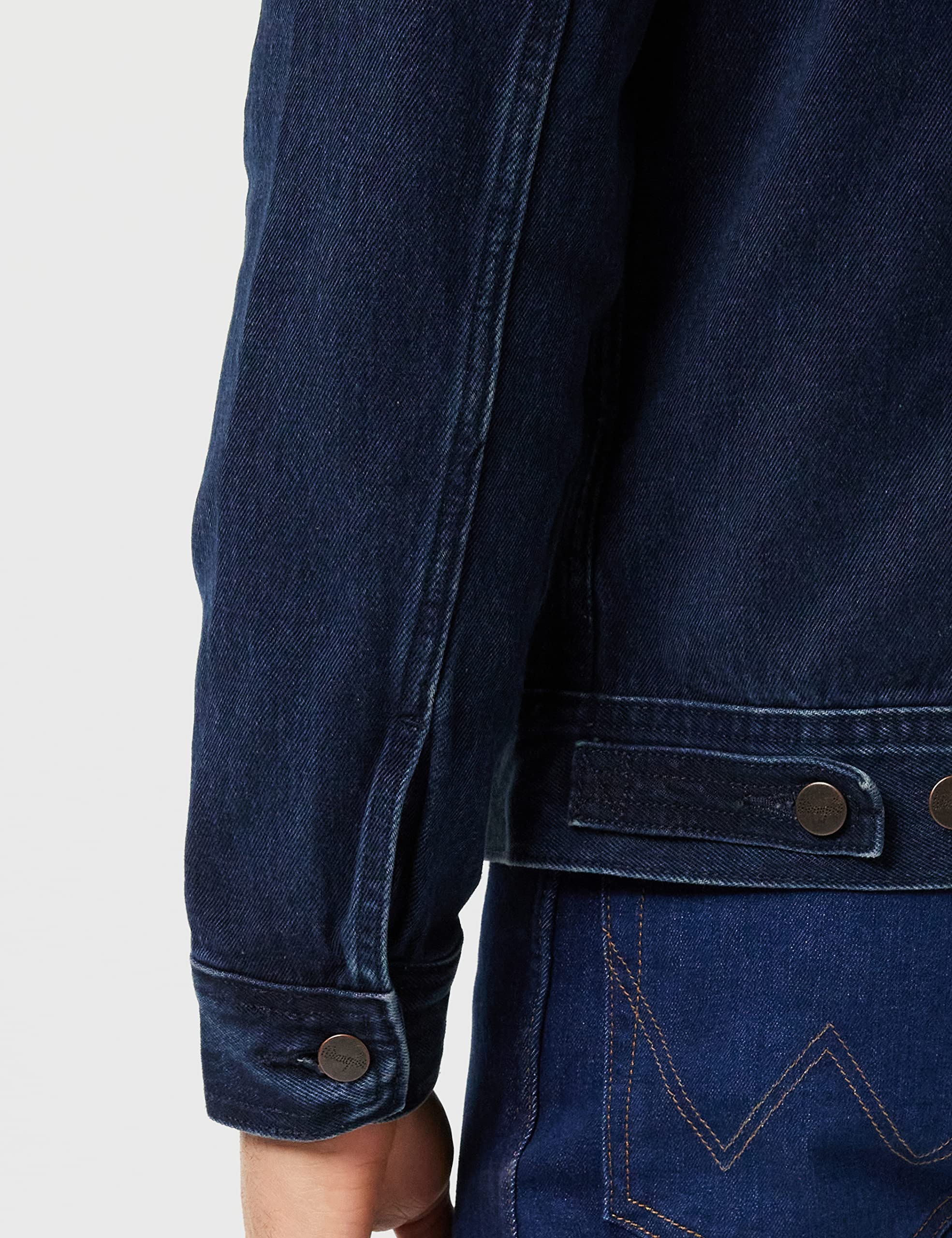 Wrangler Authentic Jacket Giacca in Jeans Uomo