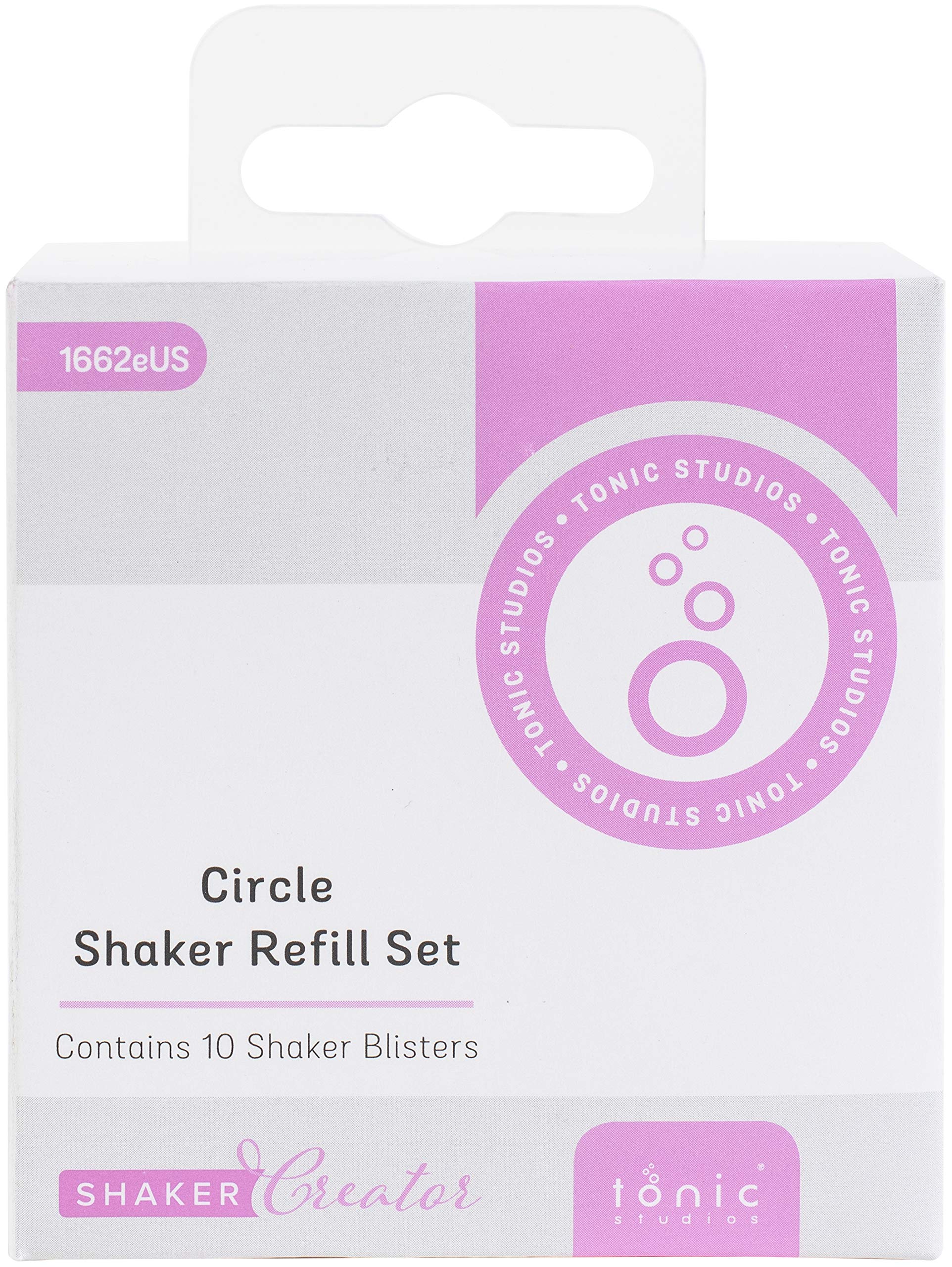 Tonic Studios Shaker Refill Circle, White, One Size