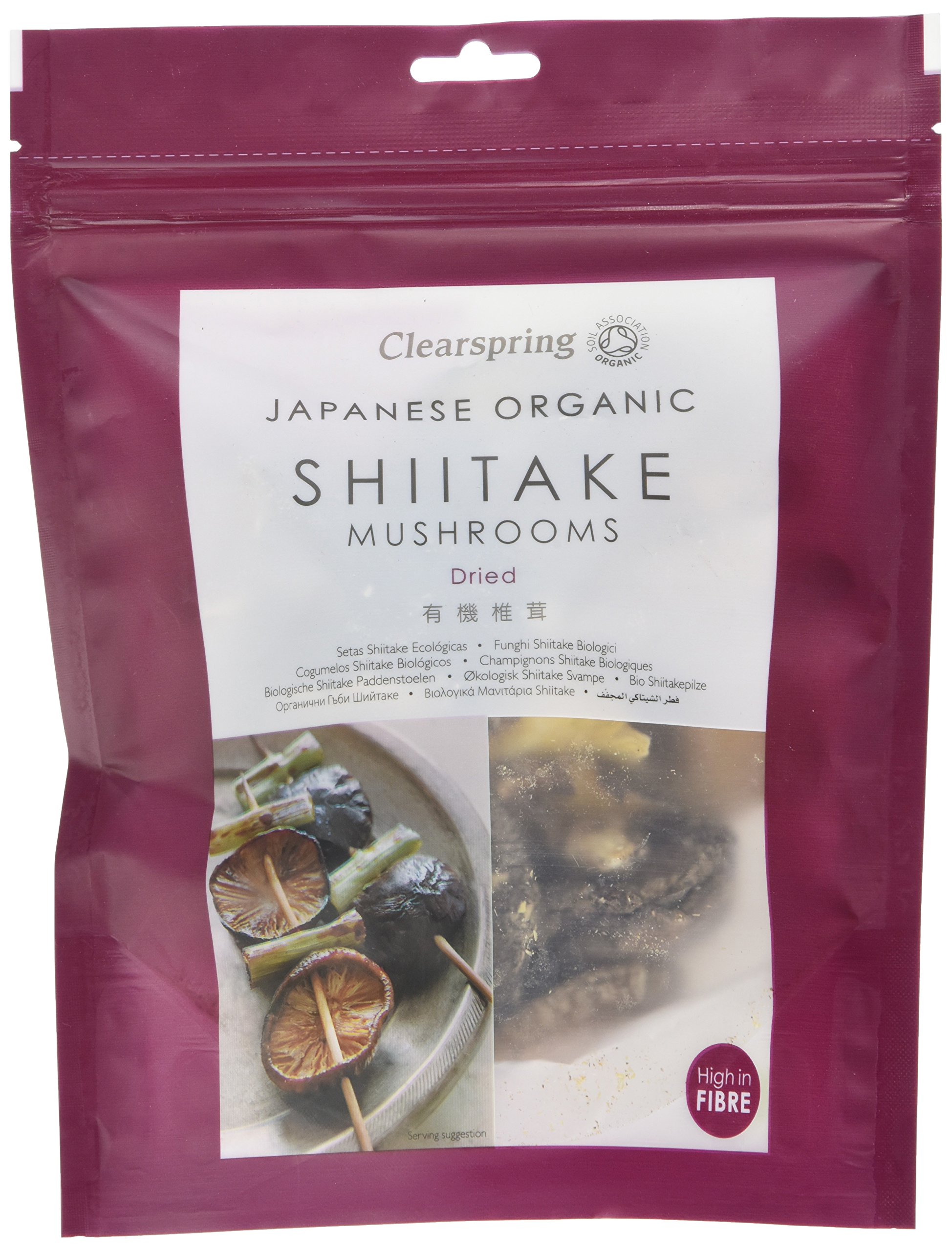 Clearspring Organic Japanese Shiitake Mushrooms - Dried