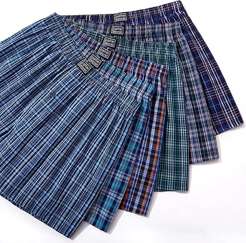 Miniatura 4 de JupiterSecret Calzoncillos Bóxer para Hombre 100% Algodón Tejidos Pack Calzoncillos Bóxer Colores Surtidos