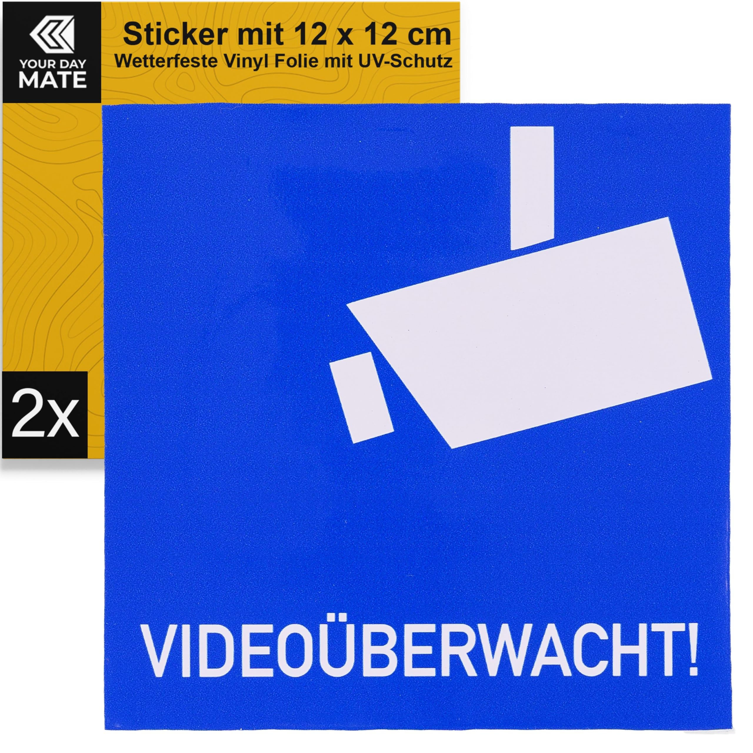 Adesivi A4 A5 A6 per cartelli Segnali in Plastica Pvc Videosorveglianza Area Videosorvegliata - AGGIORNATO ULTIMA NORMATIVA GDPR (1, A4 (297x210mm