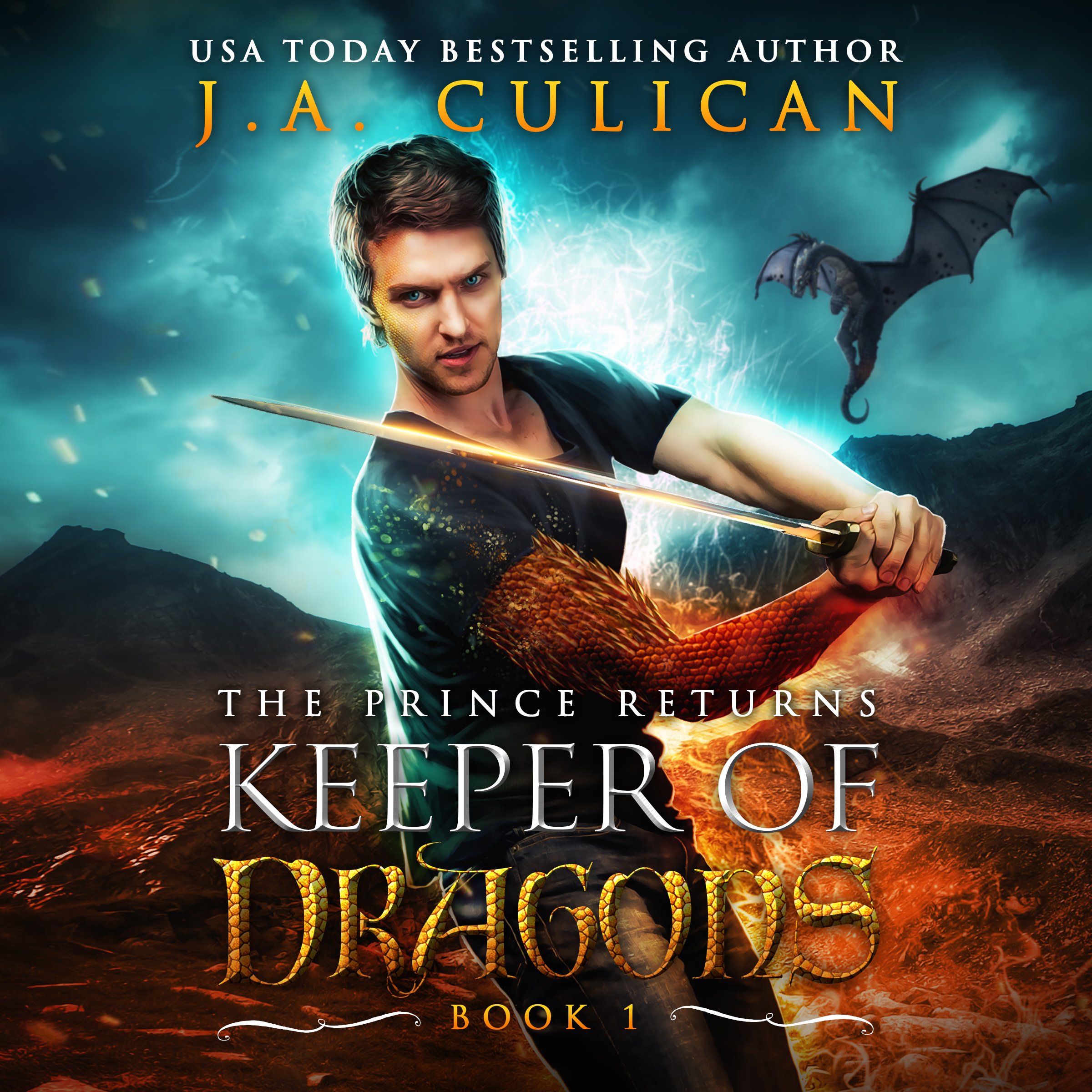 Cover art for The Keeper of Dragons: The Prince Returns (Volume 1)