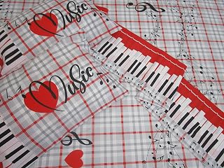 Double bed set MUSIC AND HEARTS Colour: Grey 100% Cotton Natural Fiber Made in Italy..Maxi Sizes New 2021!!!!