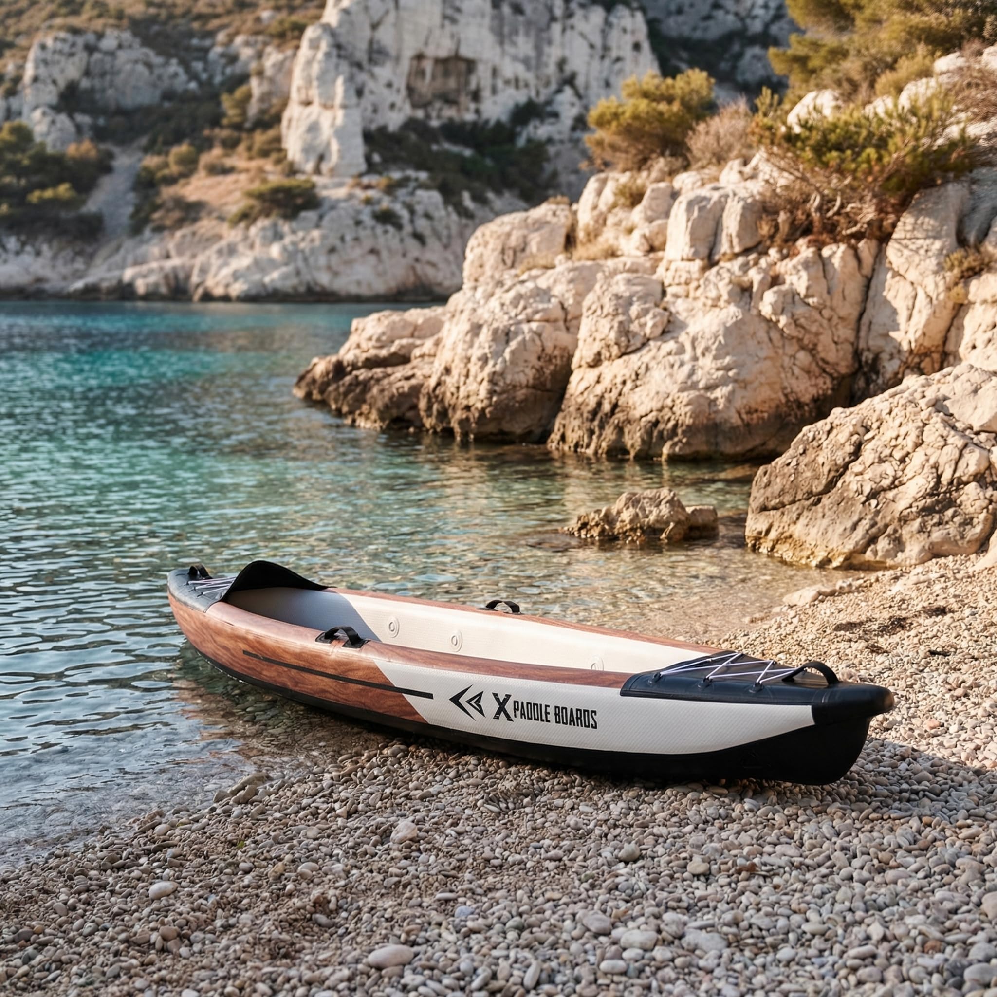 Canoa Kayak Inflable 1 Plaza Dropstitch 366 x 75 x 42 cm K-Black