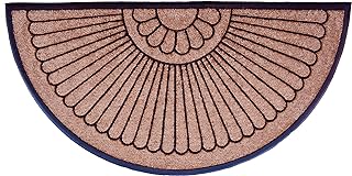 Calloway Mills Shell Coir and Rubber Heavy-Duty Over-Sized Doormat (36 x 72)