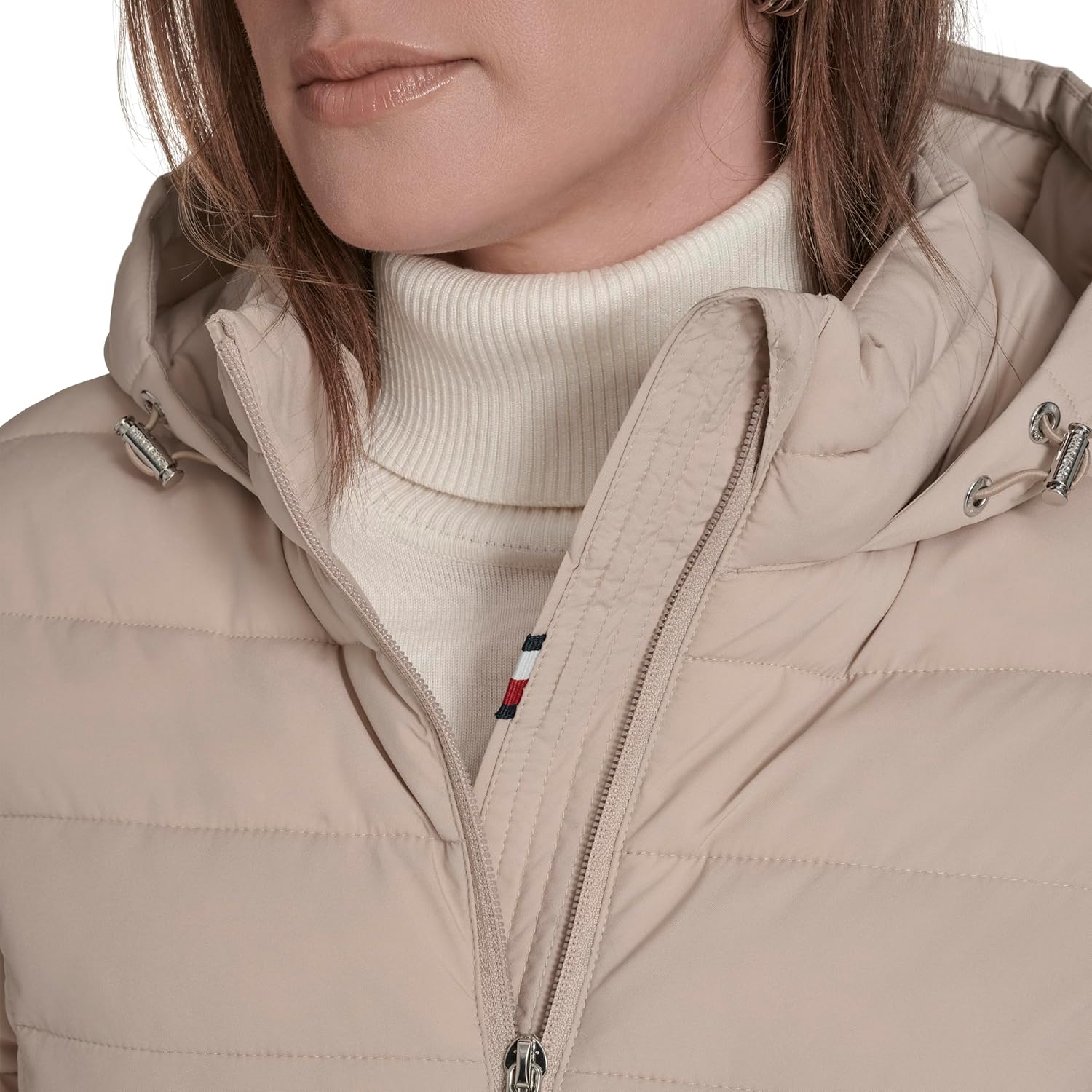 Tommy Hilfiger womens Every Day Hooded Lightweight Packable Coat - Image 5