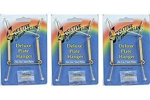Creative Hobbies Plate Hangers for the Wall 4-5 Inch