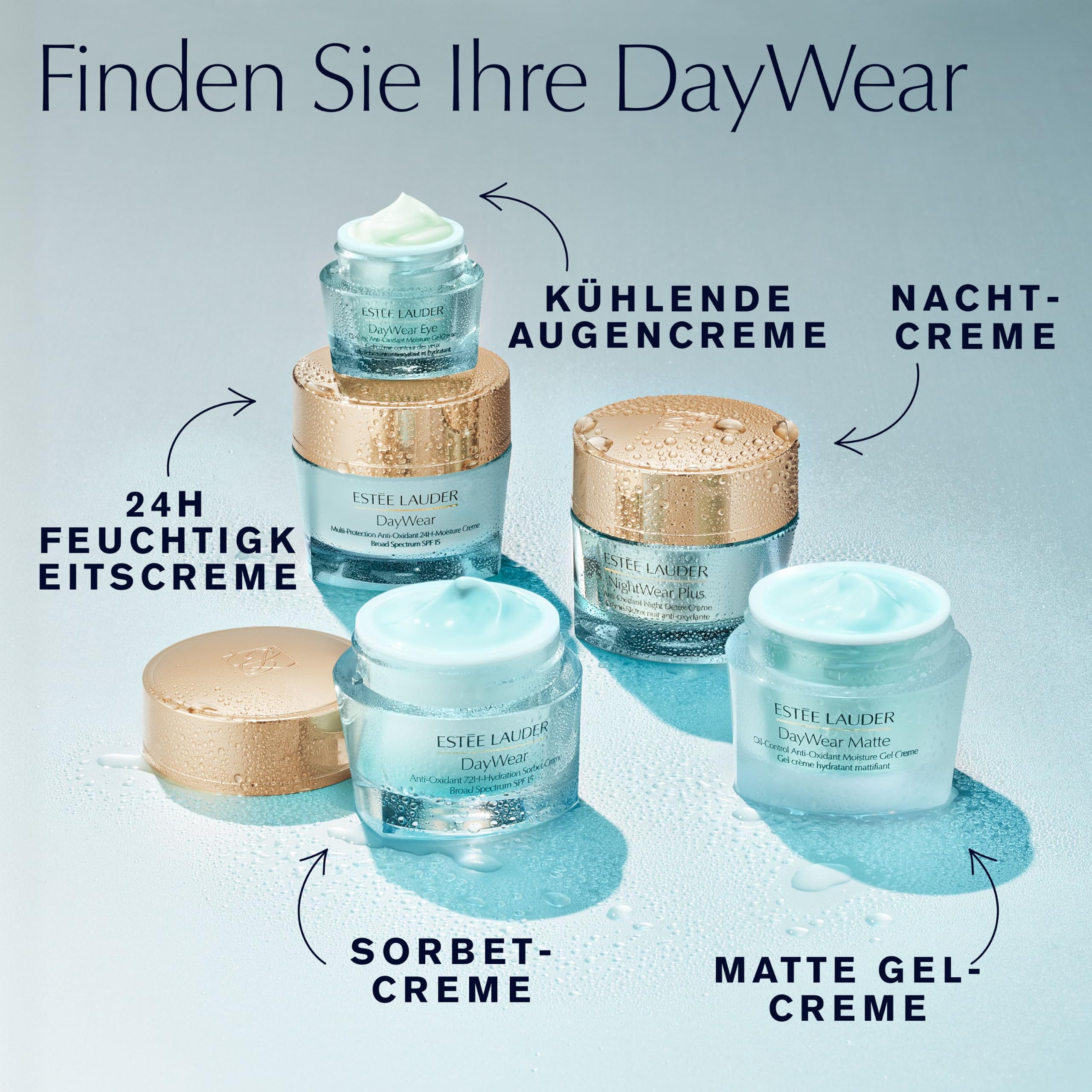 Estée Lauder DayWear Multi-Protection Anti-Oxidant 24H-Moisture Cream SPF 15 | Leichte Tagescreme mit Anti-Aging-Effekt | 24 Stunden Feuchtigkeit & Schutz vor Umwelteinflüssen, 50ml