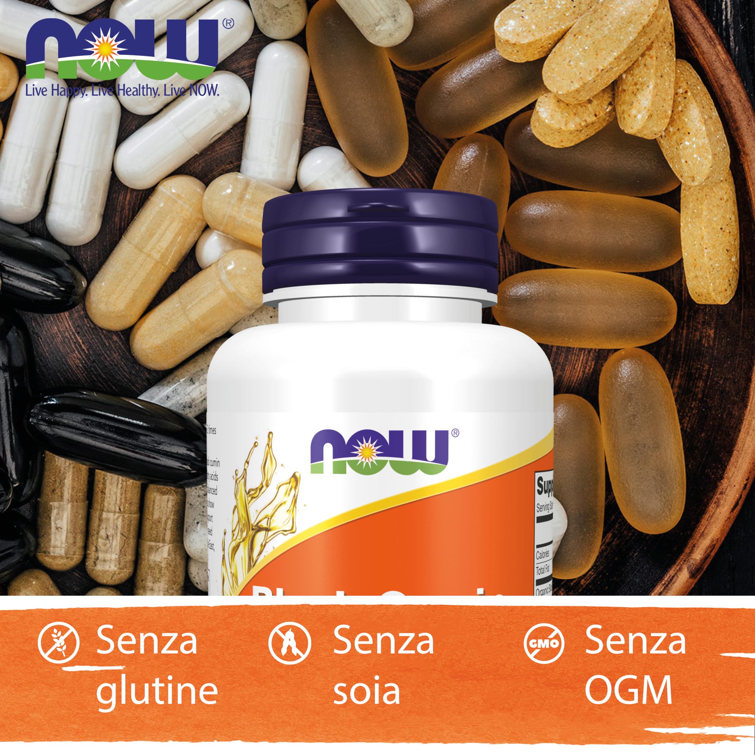 Now Foods Black cumin seed oil (Olio di semi di cumino nero), 1000mg, dose elevata, 60 capsule morbide, Testato in Laboratorio, Senza Soia, Senza Glutine, Senza OGM