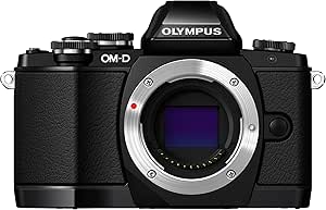 OM SYSTEM OLYMPUS OM-D E-M10 Mirrorless Digital Camera (Black)- Body only