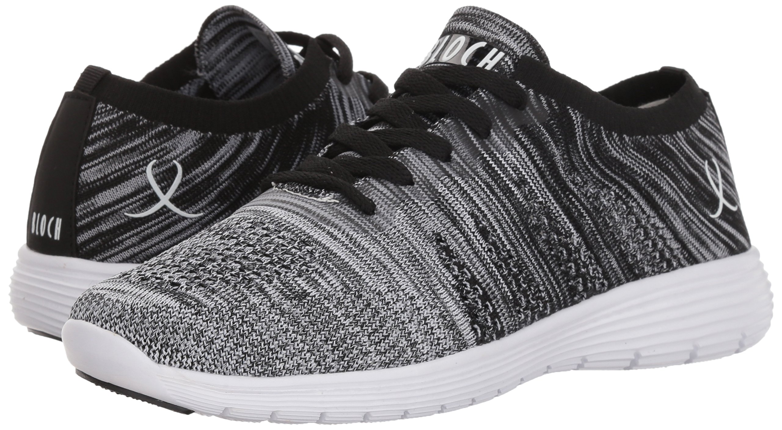 Bloch Zapatillas Mujer Omnia, Negro Blanco, 41 EU