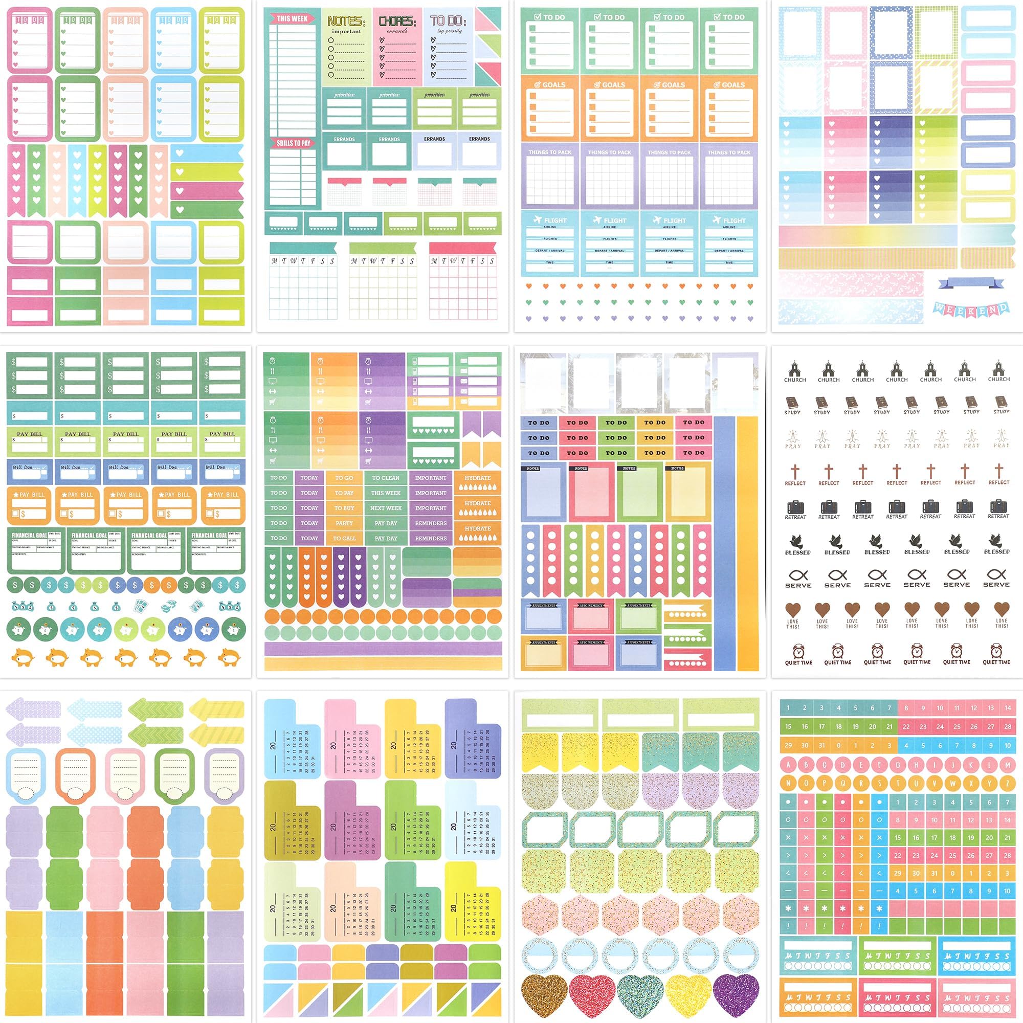 Financial Planner Stickers