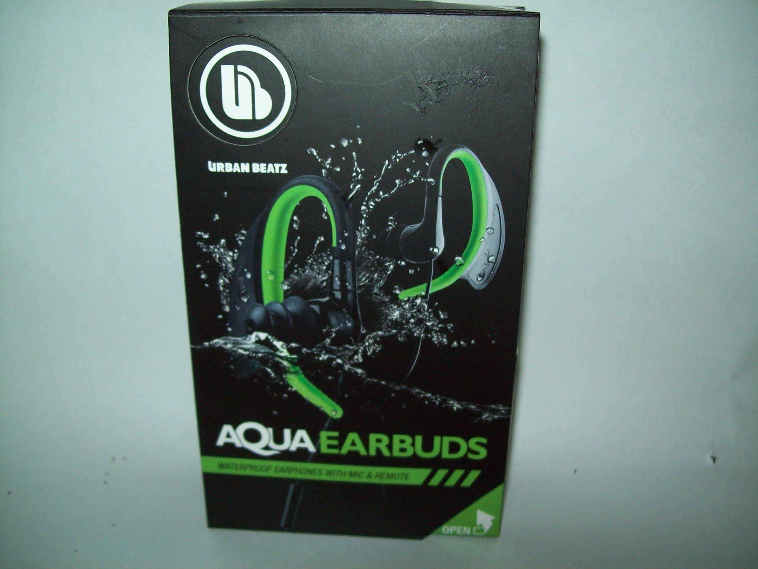 Aqua Earbuds Waterproof Earphones with Mic & Remote