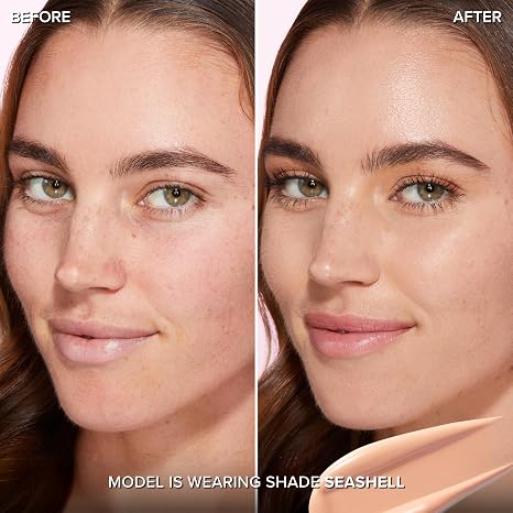 Too Faced Born This Way Natural Finish Longwear Liquid Foundation | Medium-To-Full Coverage | Hydrating + Oil Free