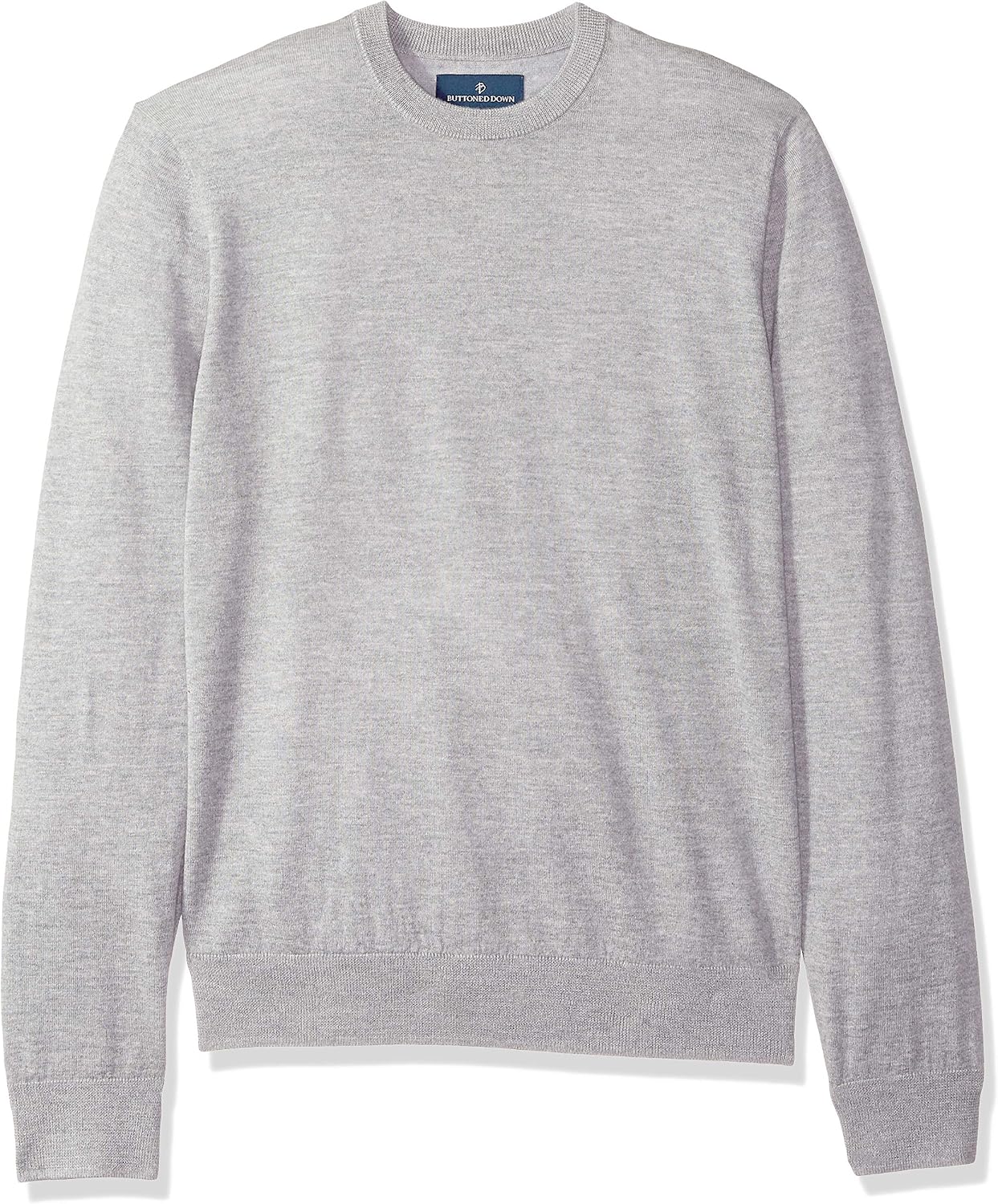 Buttoned Down Men's Italian Merino Wool Lightweight Cashwool Crewneck Sweater