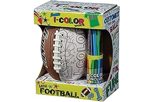 Franklin Sports iColor Mini Football: Unleash Your Creativity and Play Like a Pro!