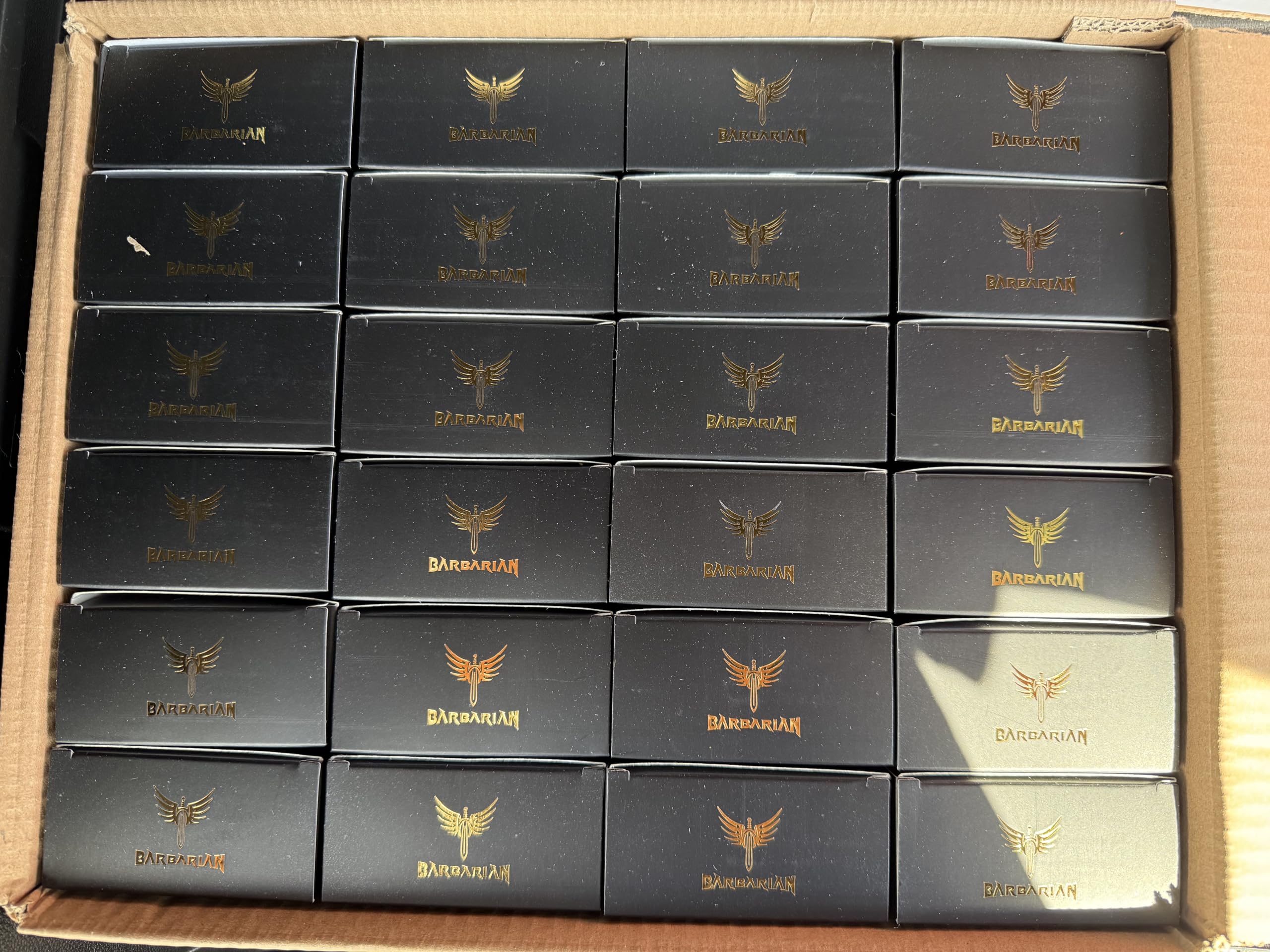Barbarian Hair Styling Powder Black And Gold Lasting Hold Textured Natural Matte Finish