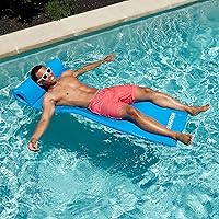 Vista 8 de TRC Recreation Sunsation Thick Foam Pool Float Lounger w/Headrest for Lounging & Sunbathing in Swimming Pools, Beaches & Lakes