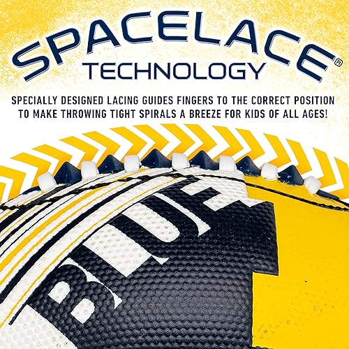 Miniatura 77 de Franklin Sports NCAA - Mini balón de fútbol juvenil - 8.5 pulgadas SPACELACE textura de fácil agarre, perfecto para niños